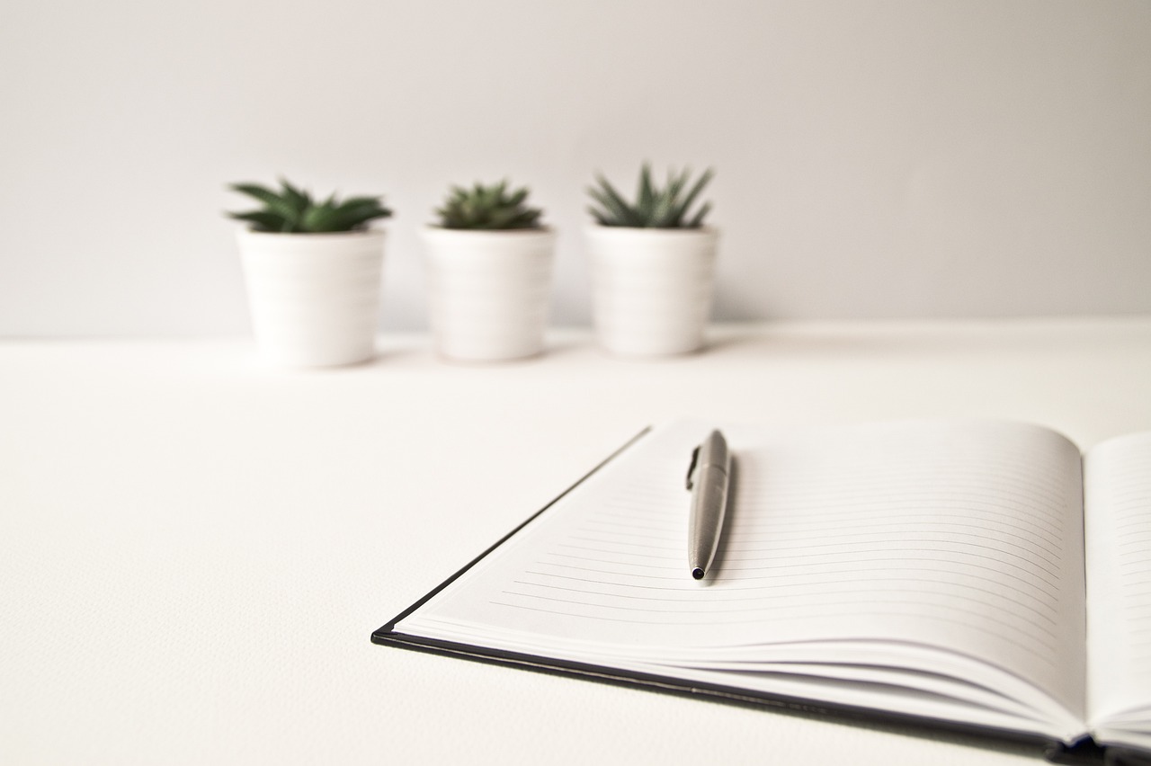 Cuaderno en blanco